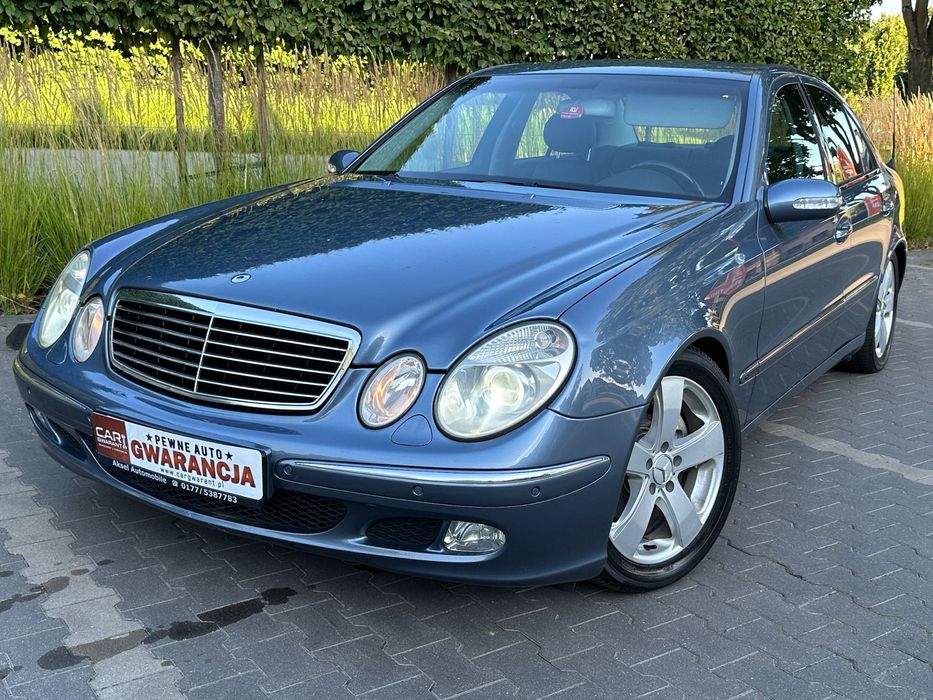 Mercedes-Benz Klasa E 3.2i LPG 4Matic Xenon Skóry Navi piękny bez rdzy! Gwarancja