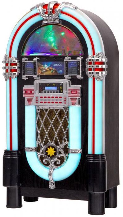 Jukebox CD Rádio Vintage Style