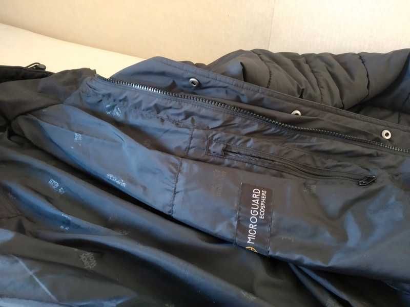 Jack wolfskin stormlock jacket parka kurtka męska zimowa ocieplana