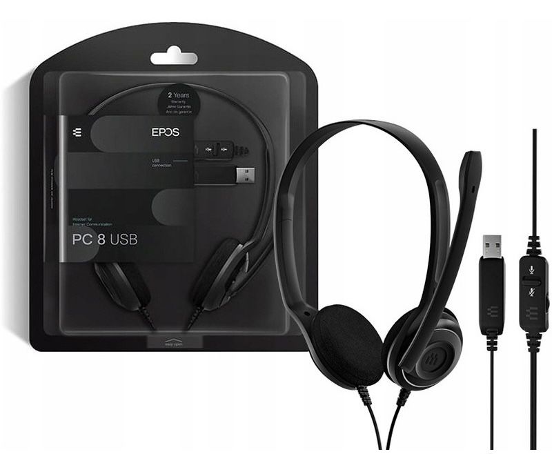 Навушники гарнітура Sennheiser PC 8/EPOS PC 8, USB (1000432)