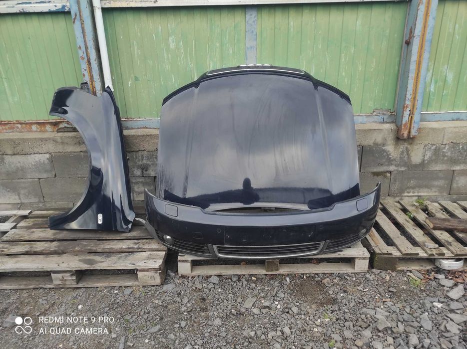 Audi a4 b6 LY5K maska błotnik zderzak przedni Xenon spryski pdc