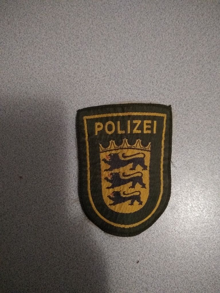 Naszywka policyjna niemiecka