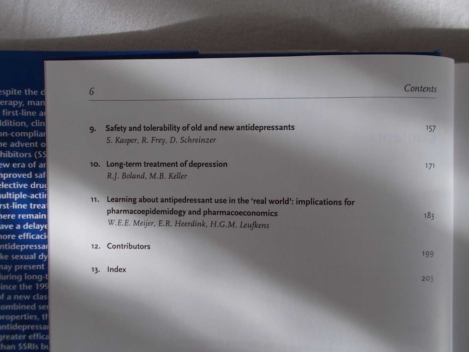 Antidepressants:Selectivity or Multiplicity?den Boer,Westenberg