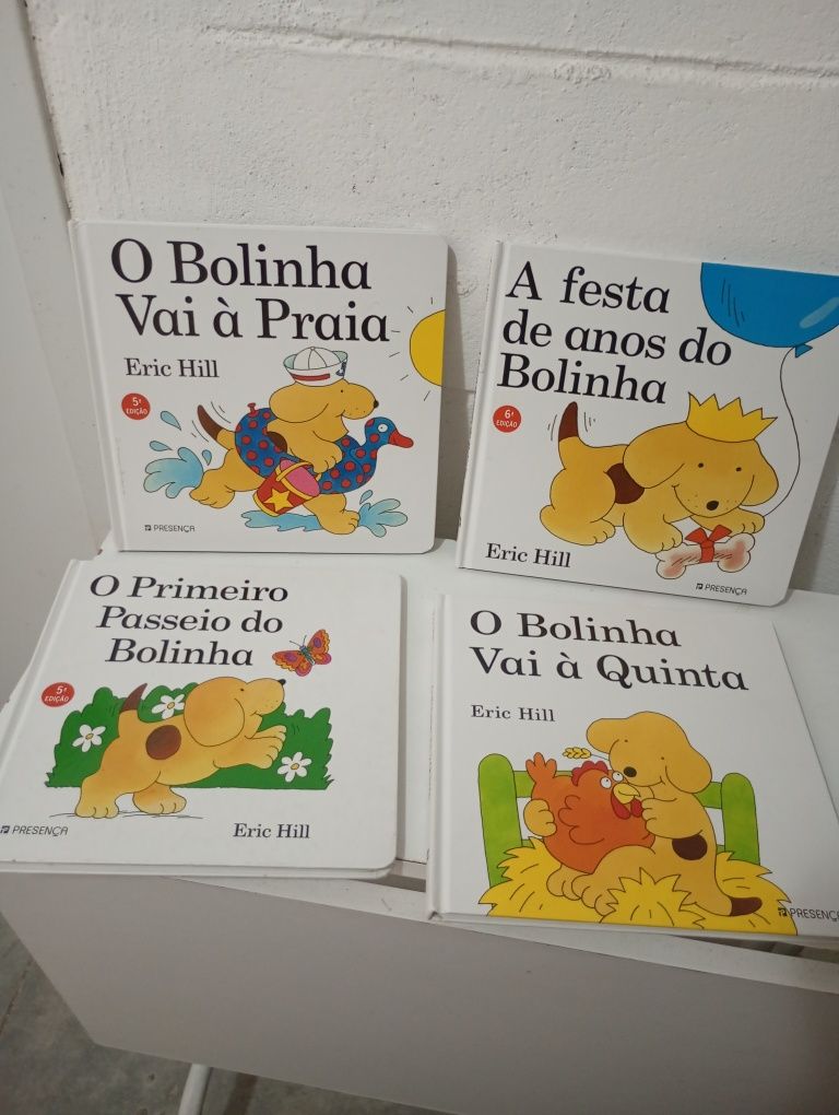 Coleção livros "O bolinha"