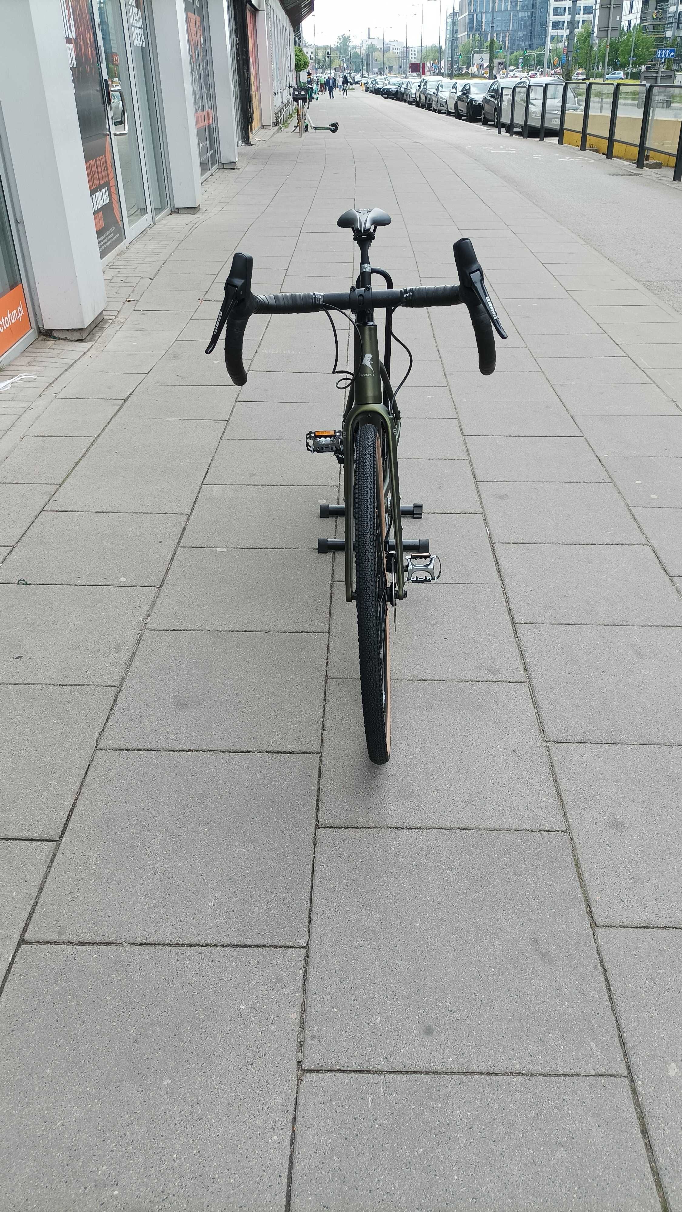 ROMET BOREAS 2 gravel   zielono grafitowy