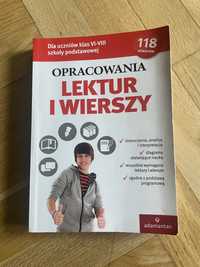 Opracowanie lektur i wierszy