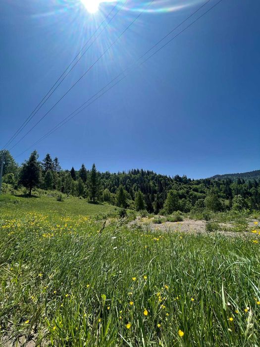 Пропонується до продажу земельну ділянку в Карпатах,Славськo