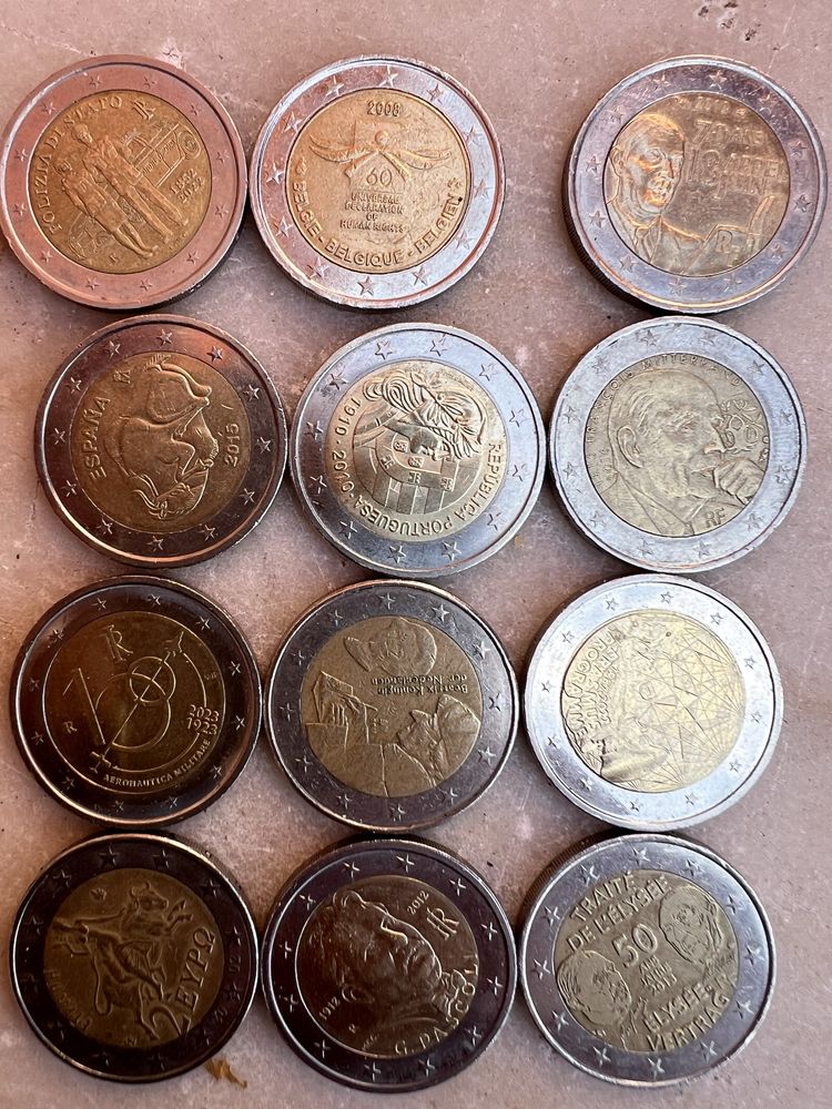 Moedas de dois euros