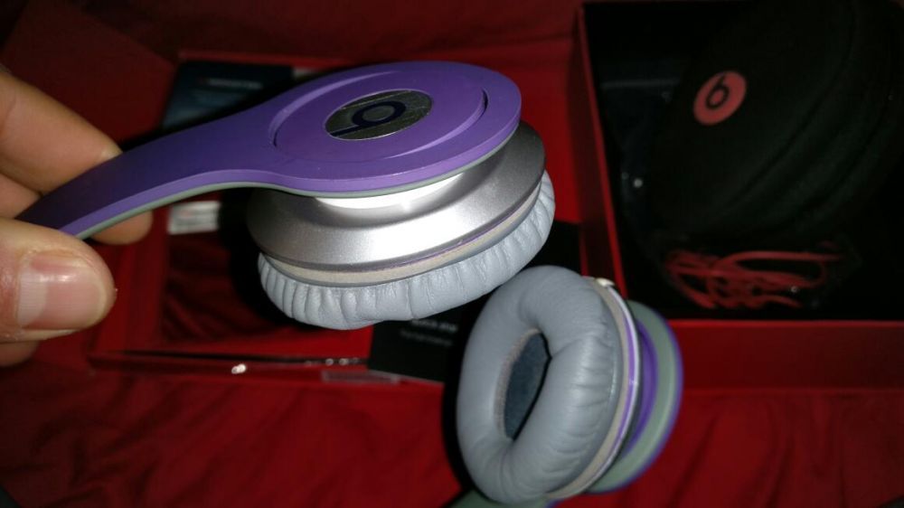 Beats audio edição limitada Justin Bieber.