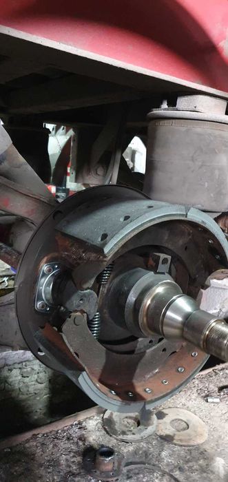 СТО TIR, Ремонт тягачів та напівпричепів. Ремонт ходової напівпричепів