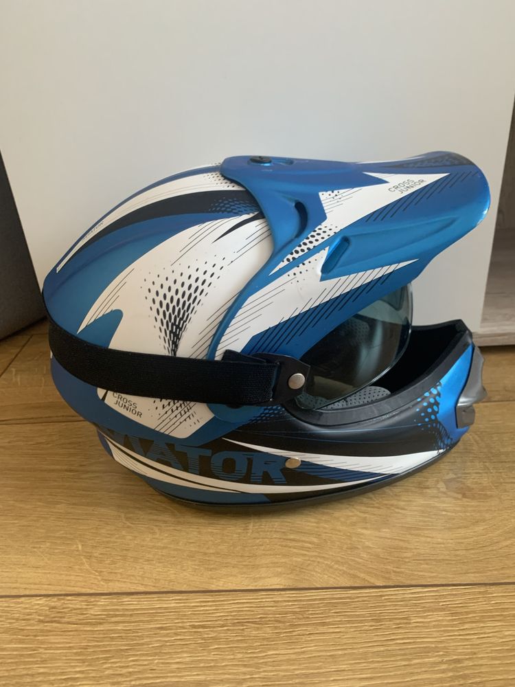 Kask full face cross junior