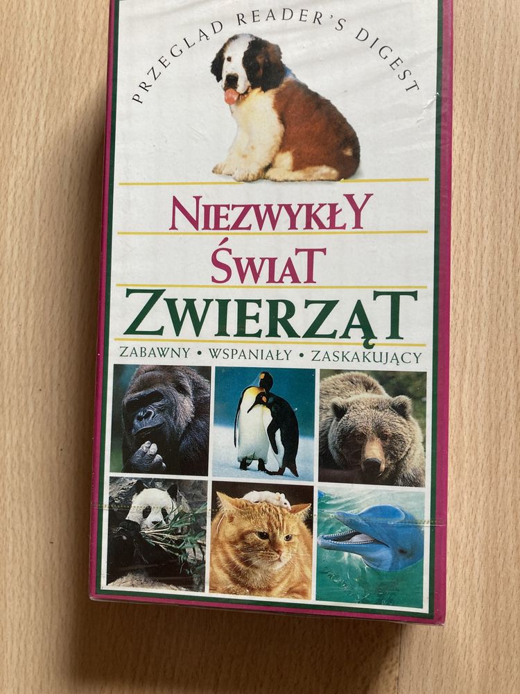 Kaseta VHS "Niezwykły Świat Zwierząt" Reader's Digest - nowa, folia