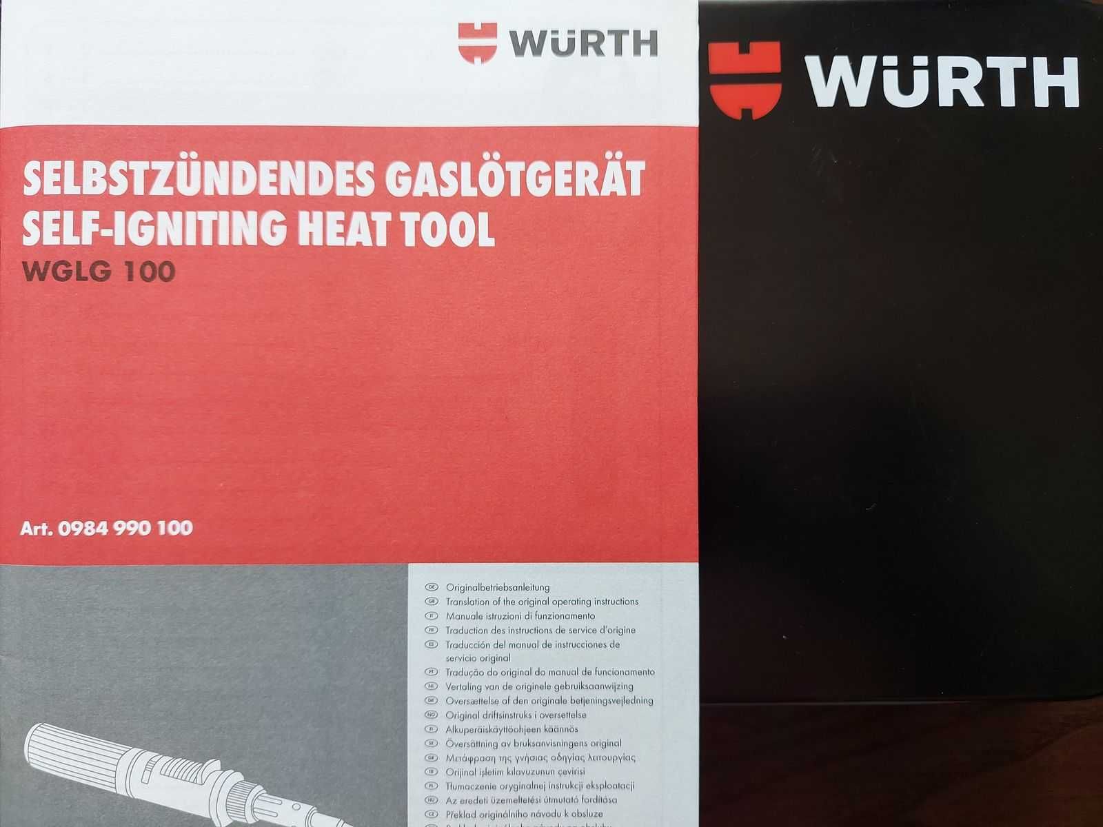 Lutownica WURTH gazowa/samozapłon WGLG 100