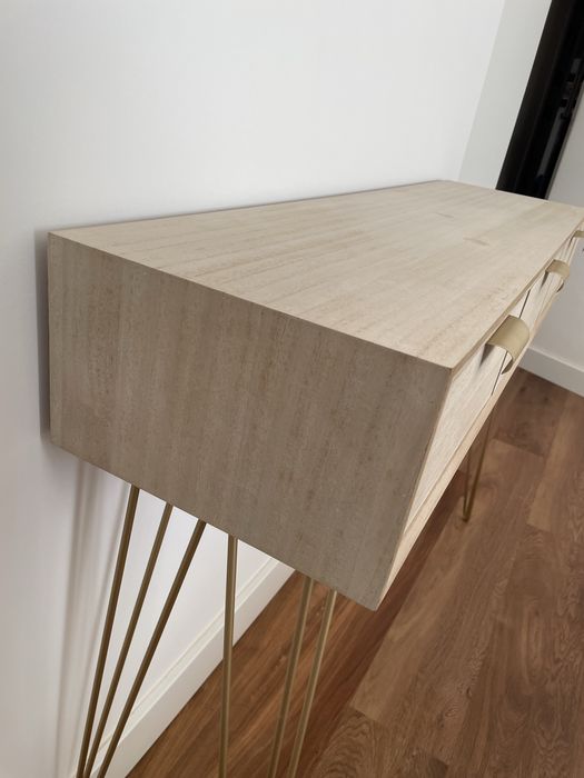 Aparador dourado Casika