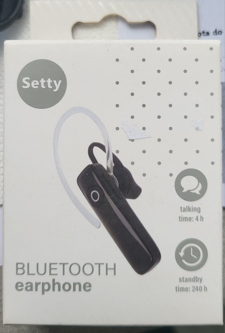 Słuchawka Bluetooth Setty model SBT-01