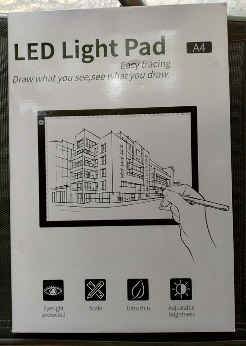 Podkładka świetlna LED do rysowania