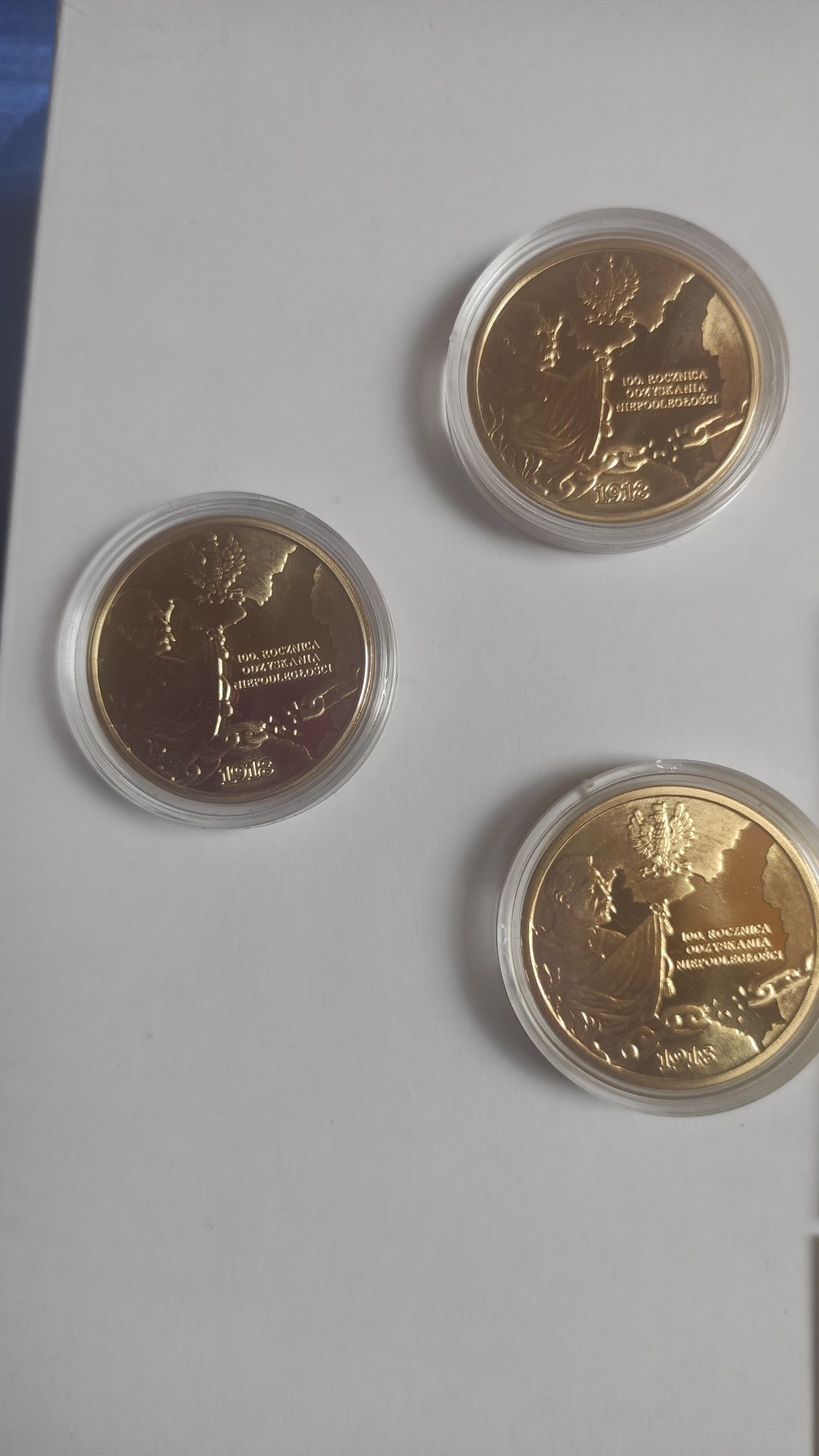 Setna rocznica odzyskania niepodległości moneta kolekcjonerska