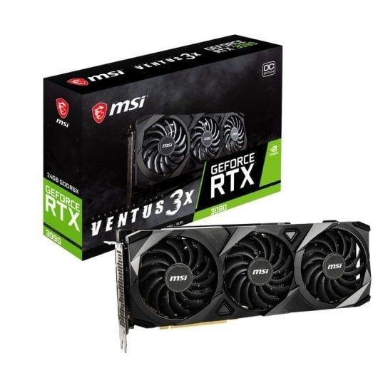 Msi Rtx 3090 24gb OC vento 3x64168944445569121