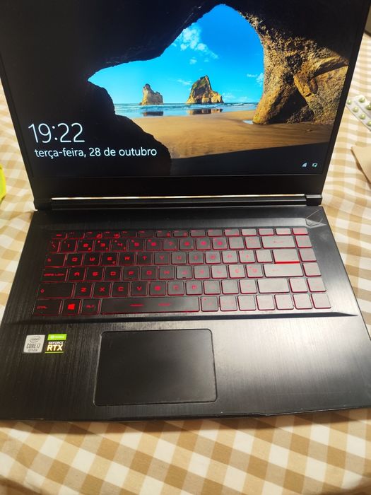 Portátil Gaming MSI GF65 thin 10SER