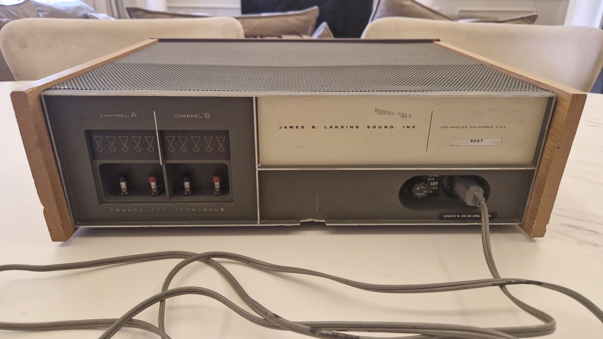 JBL SA 660 James B Lansing Vintage 1970r