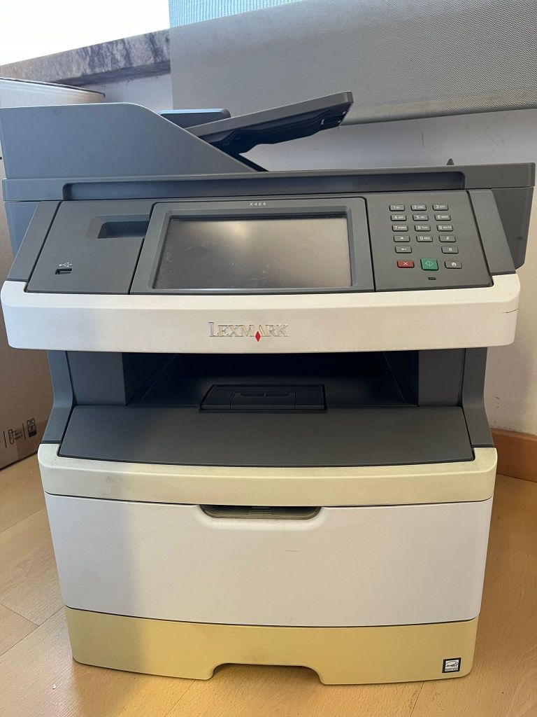 Impressora laser Lexmark x464de preto