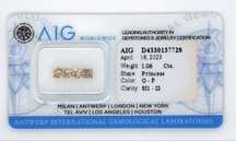 4 pcs Diamantes - 1.06 ct