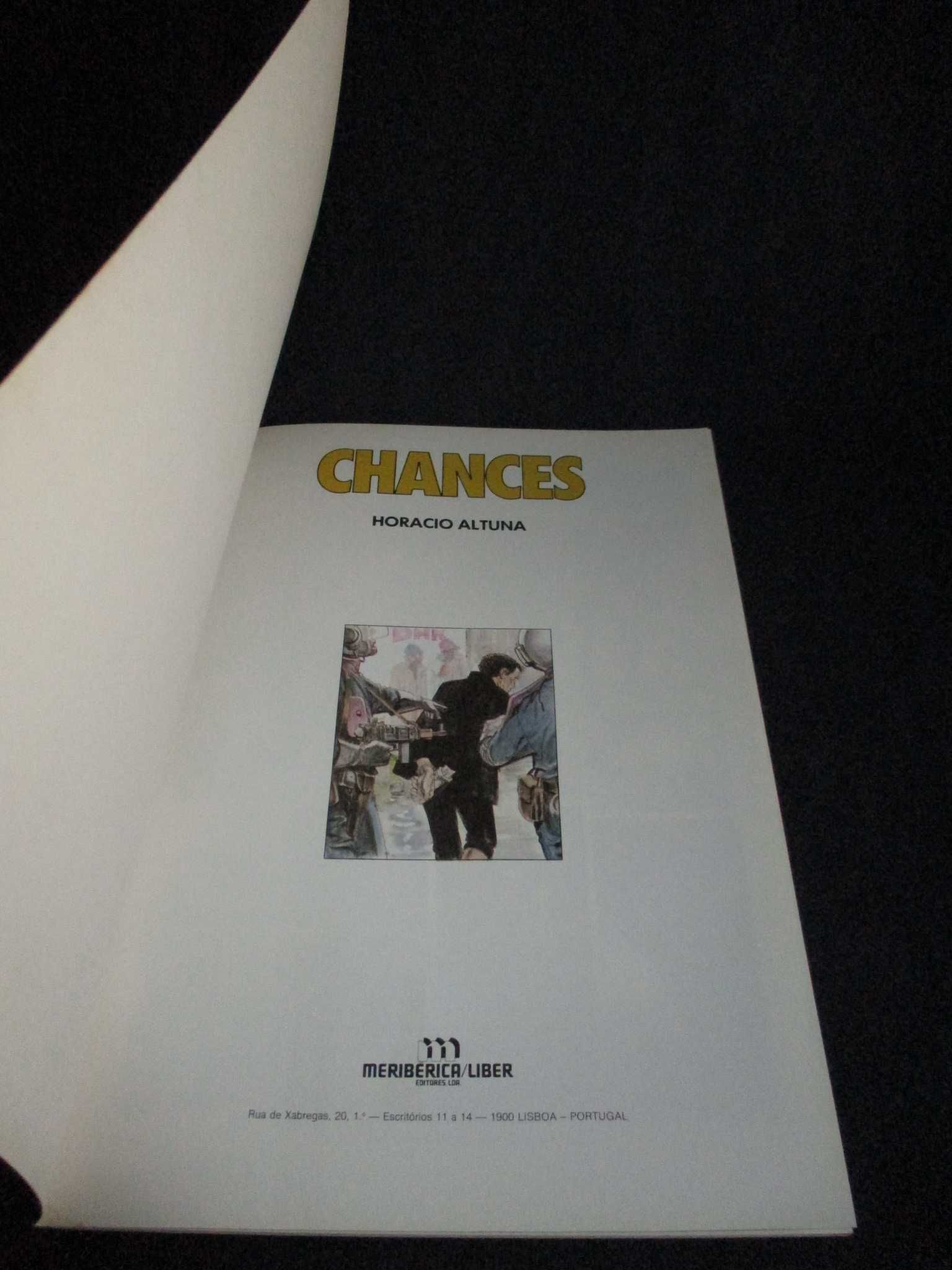 Livro BD Chances Histórias Fantásticas Meribérica Liber