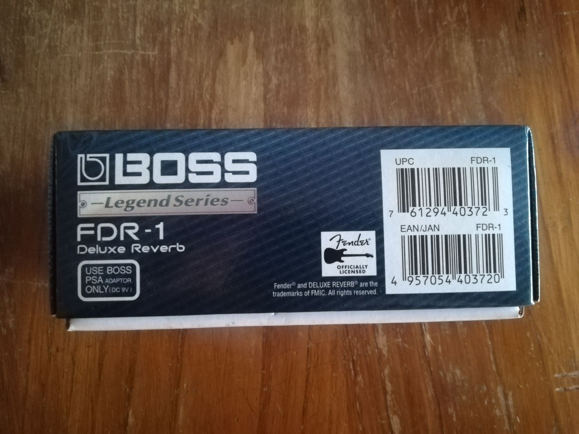 Pedal Boss FD-R 1 (65 Deluxe Reverb) - como novo