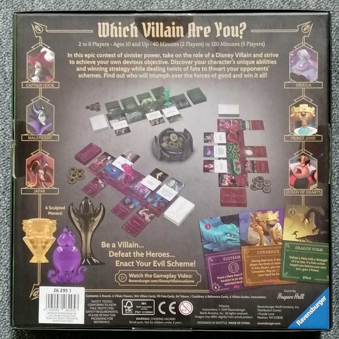 Disney Villainous: The Worst Takes it All - jogo de tabuleiro