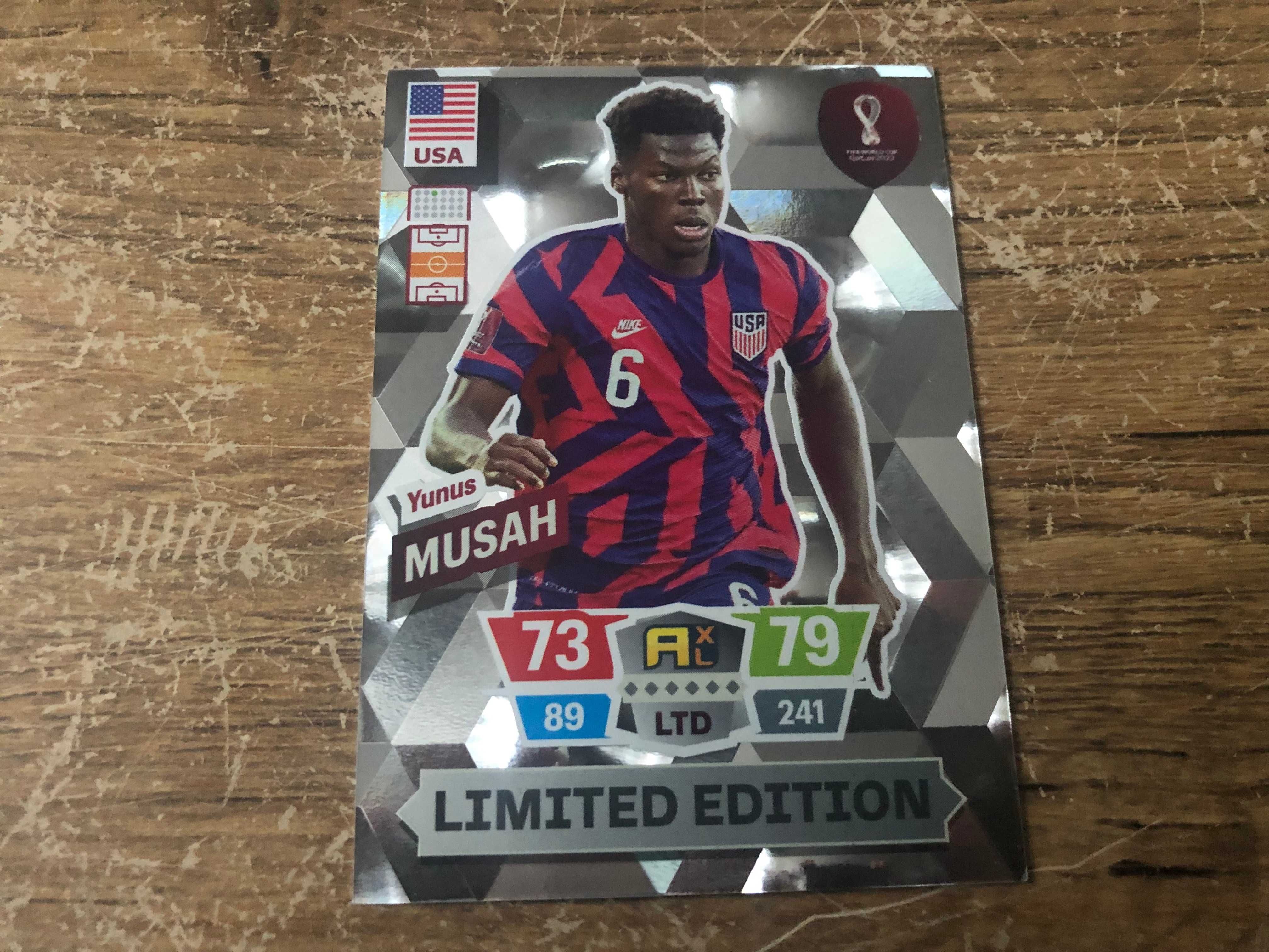 Panini FIFA World Cup Qatar 2022. Adrenalyn XL Yunus Musah