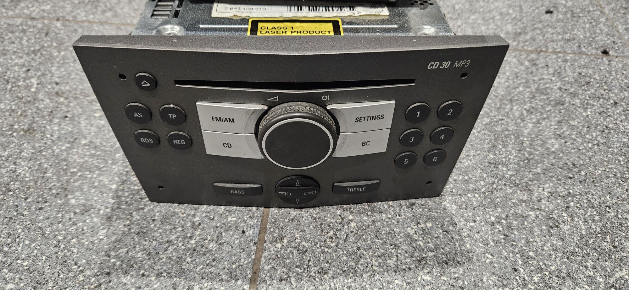 Astra h Radio cd Wyswietlacz