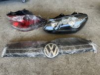 Решетка ришотка радіатора дифузор Volkswagen Golf 6 Гольф 6