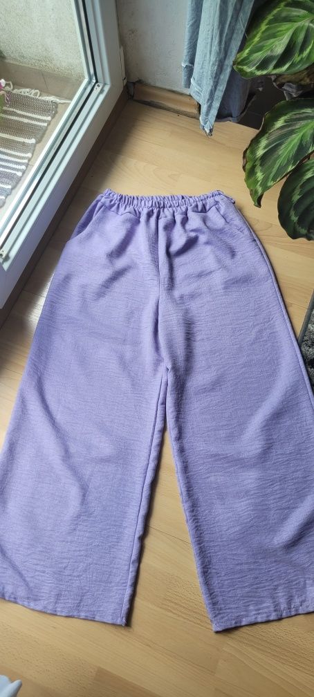 Szerokie spodnie 7/8 rozm. uniwersalny