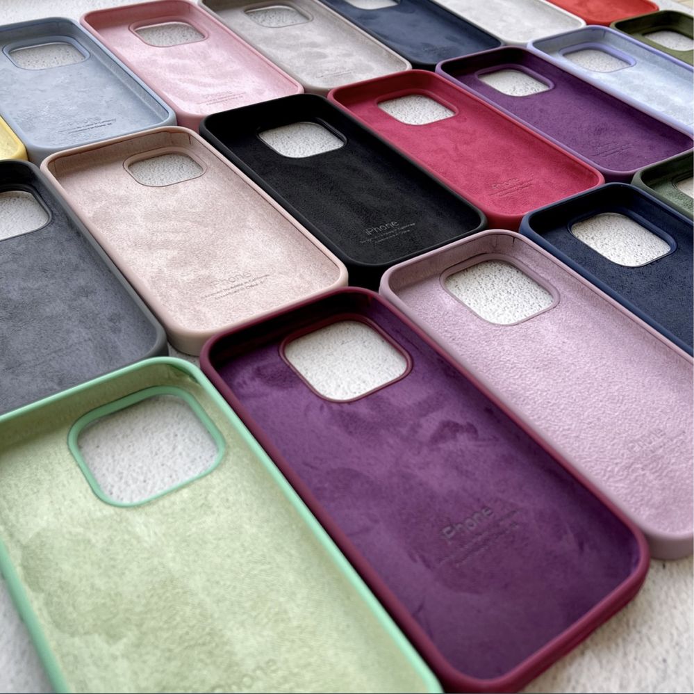Силиконовый чехол silicone case на iphone айфон силіконовий чохол