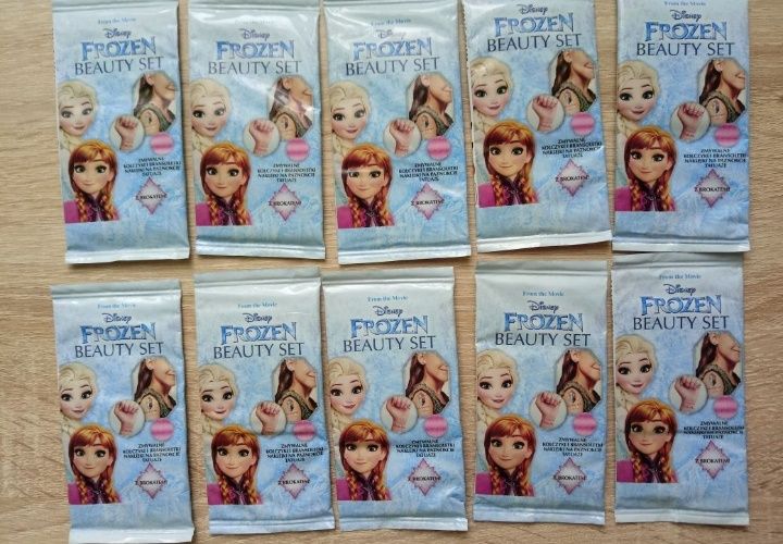 Frozen beauty set Disney tatuaże zmywalne
komplet 10 sztuk