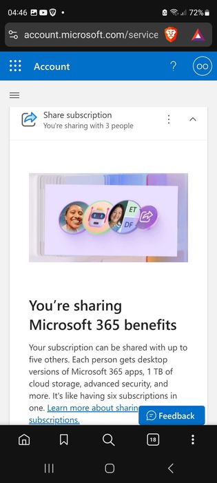 MICROSOFT 365 PESSOAL 1TB onedrive office apps