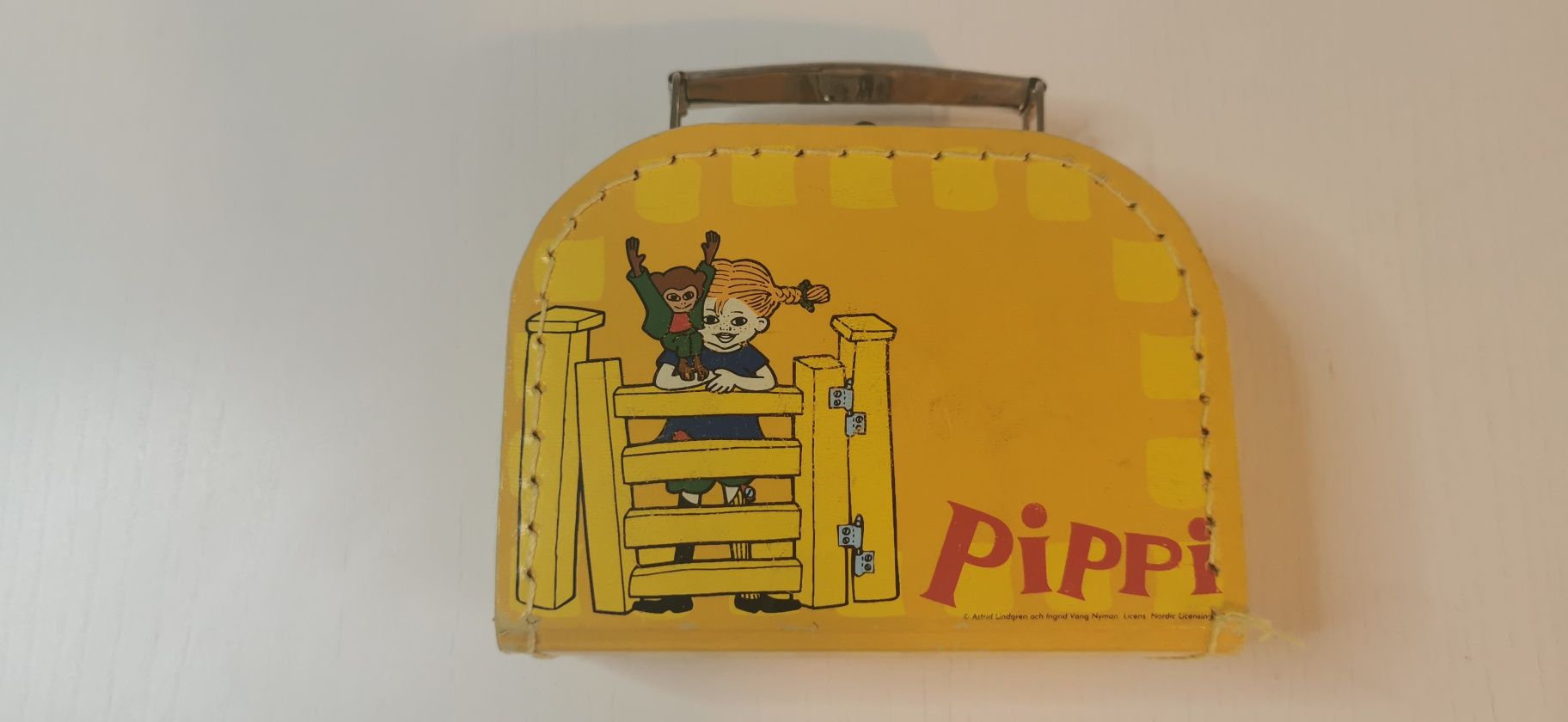 Pippi kuferek śniadaniowy/lunchbox Vintage