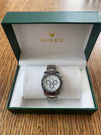 Rolex Daytona Black Silver zegarek nowy zestaw