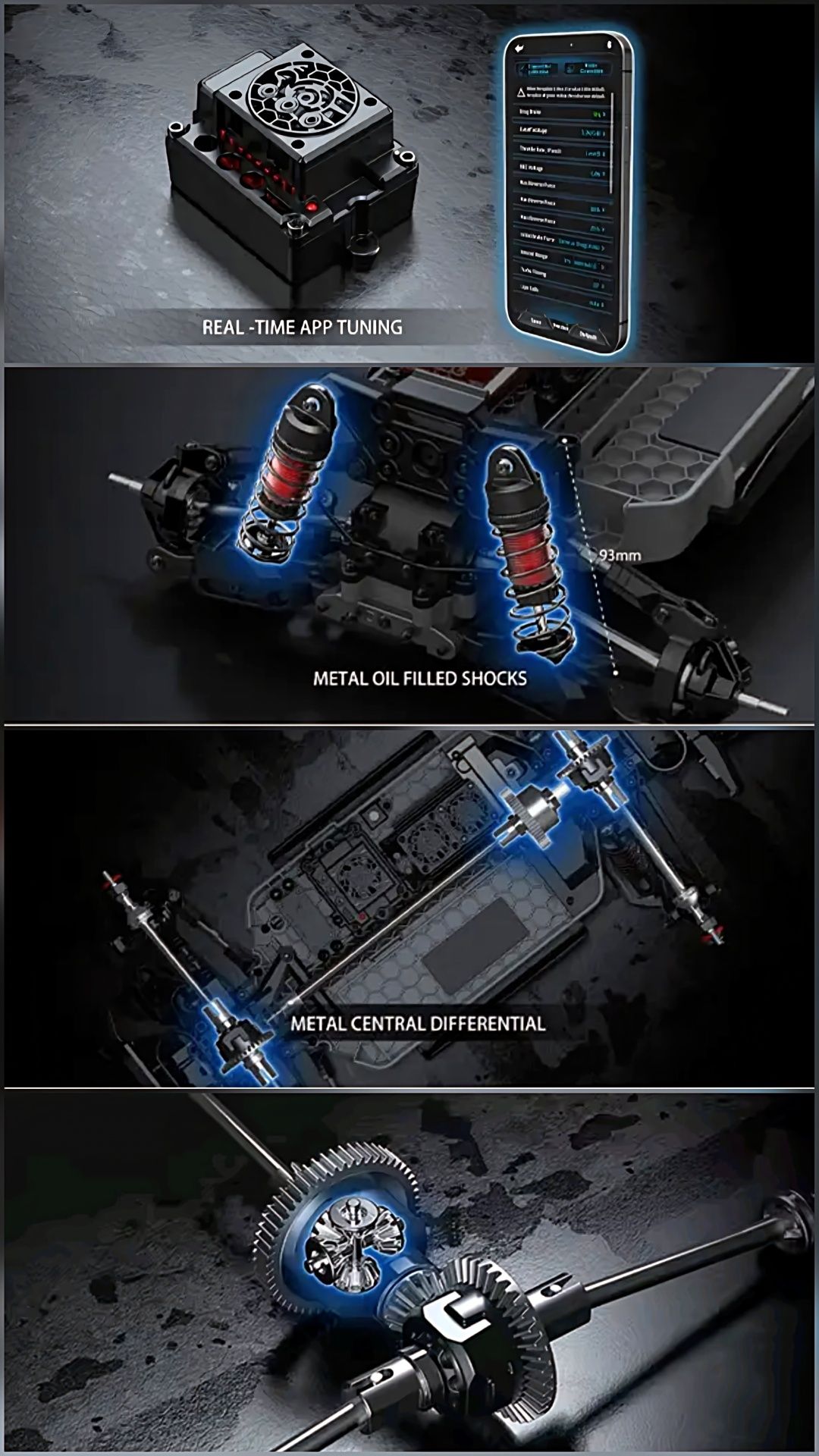 47 см MJX 10208 Hyper Go V2 до 80 км/год оригінал нова від виробника