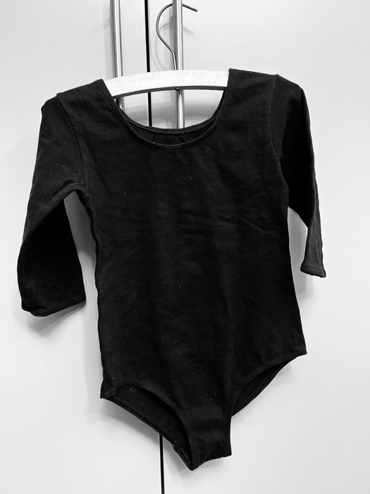 Czarne body dla dziewczynki