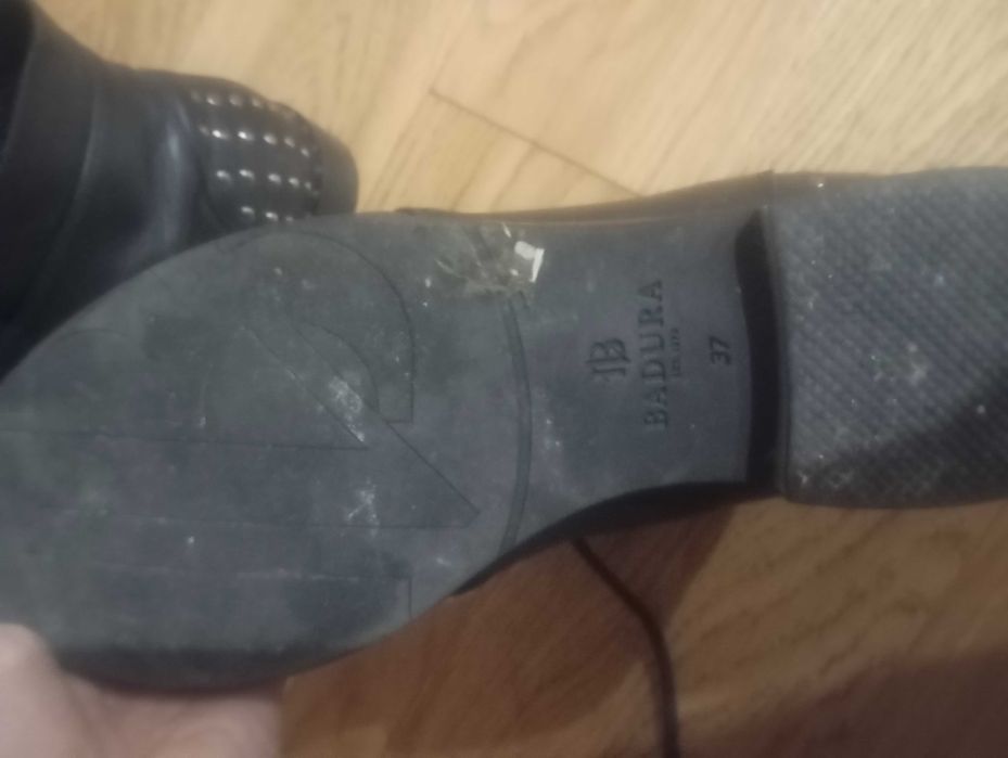 Buty skórzane Badura rozmiar 37