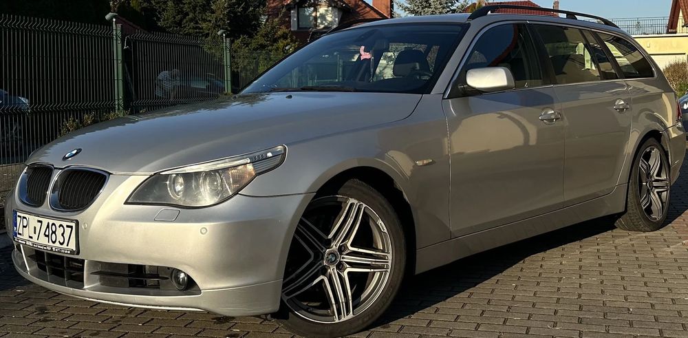 BMW Seria 5 BMW 530d, automat, dobre wyposażenie, M57, e61, chiptuning