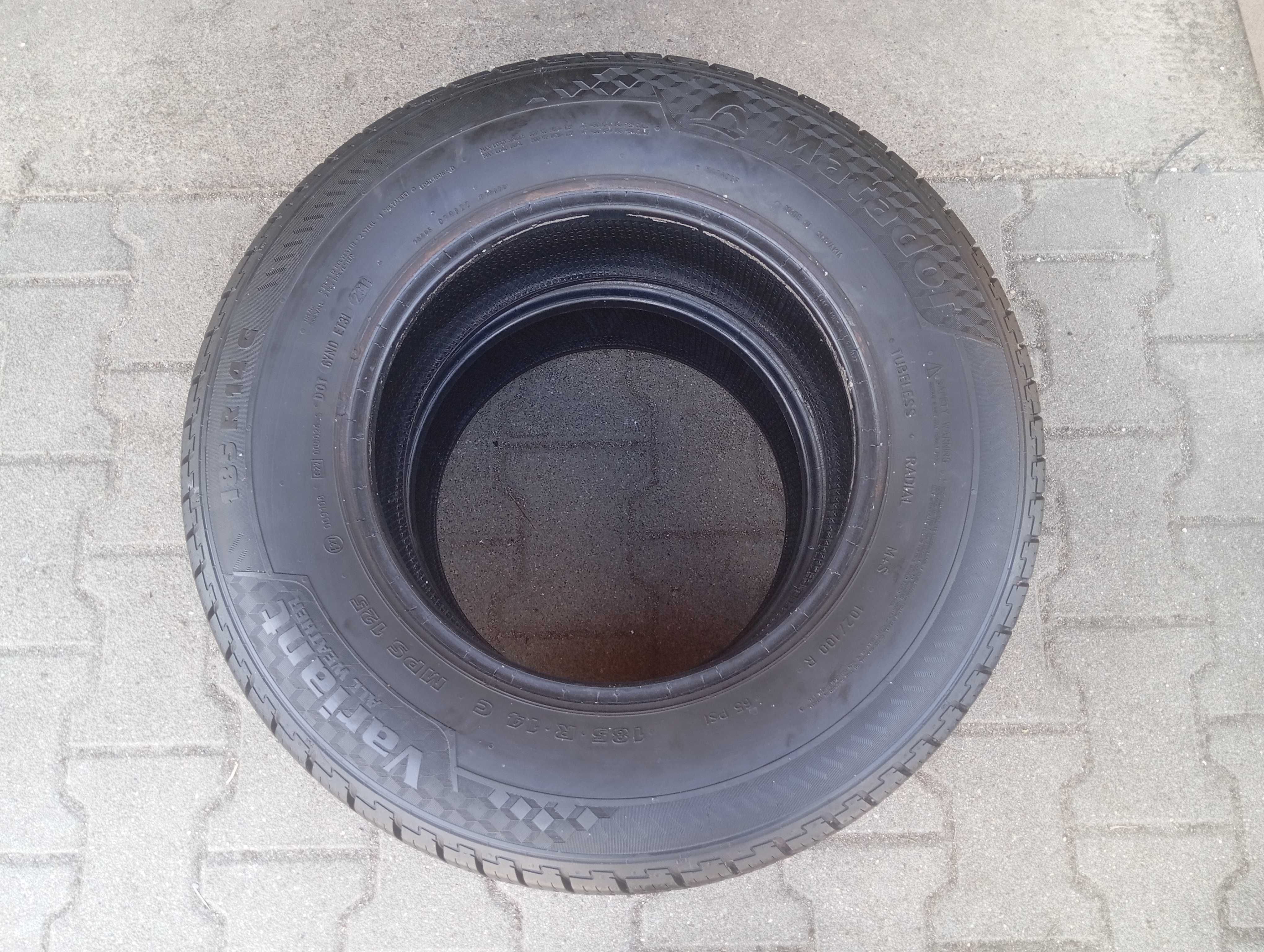 4szt całoroczne matador all weather 185/R14C guma 7mm