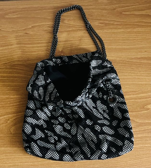 Torebka mini z krotkimi raczkami