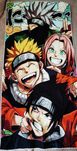 Anime Naruto Hokage Ninjia Ręczniki kąpielowe z mikrofibry