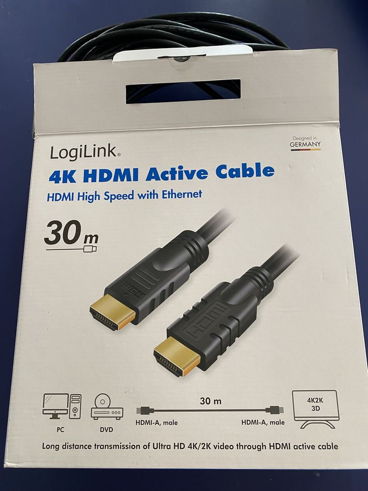Cabo HDMI 30 metros