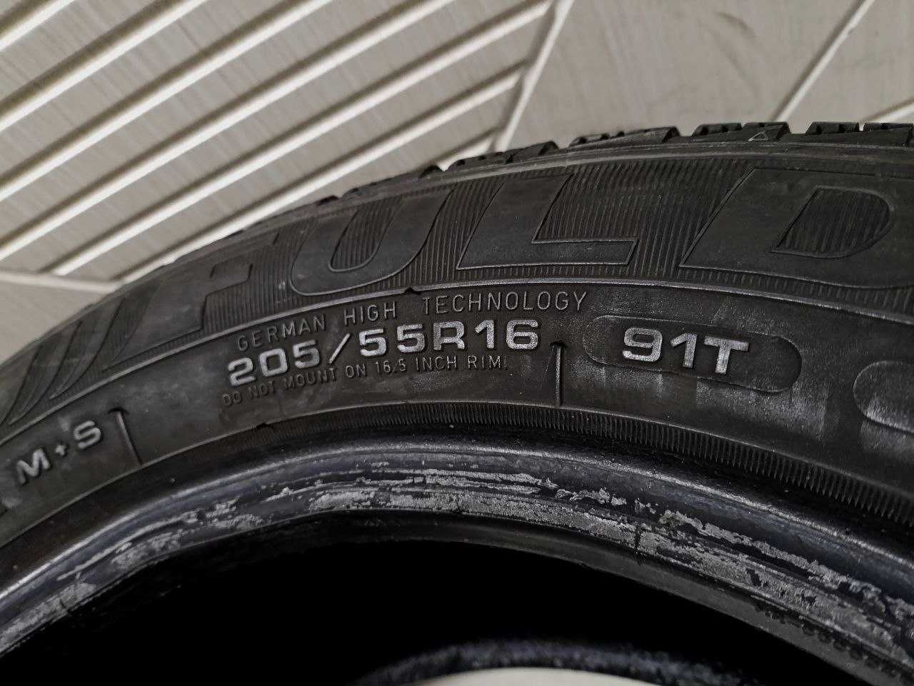 Пара шин 205/55R16 91T Fulda Kristall Montero 3