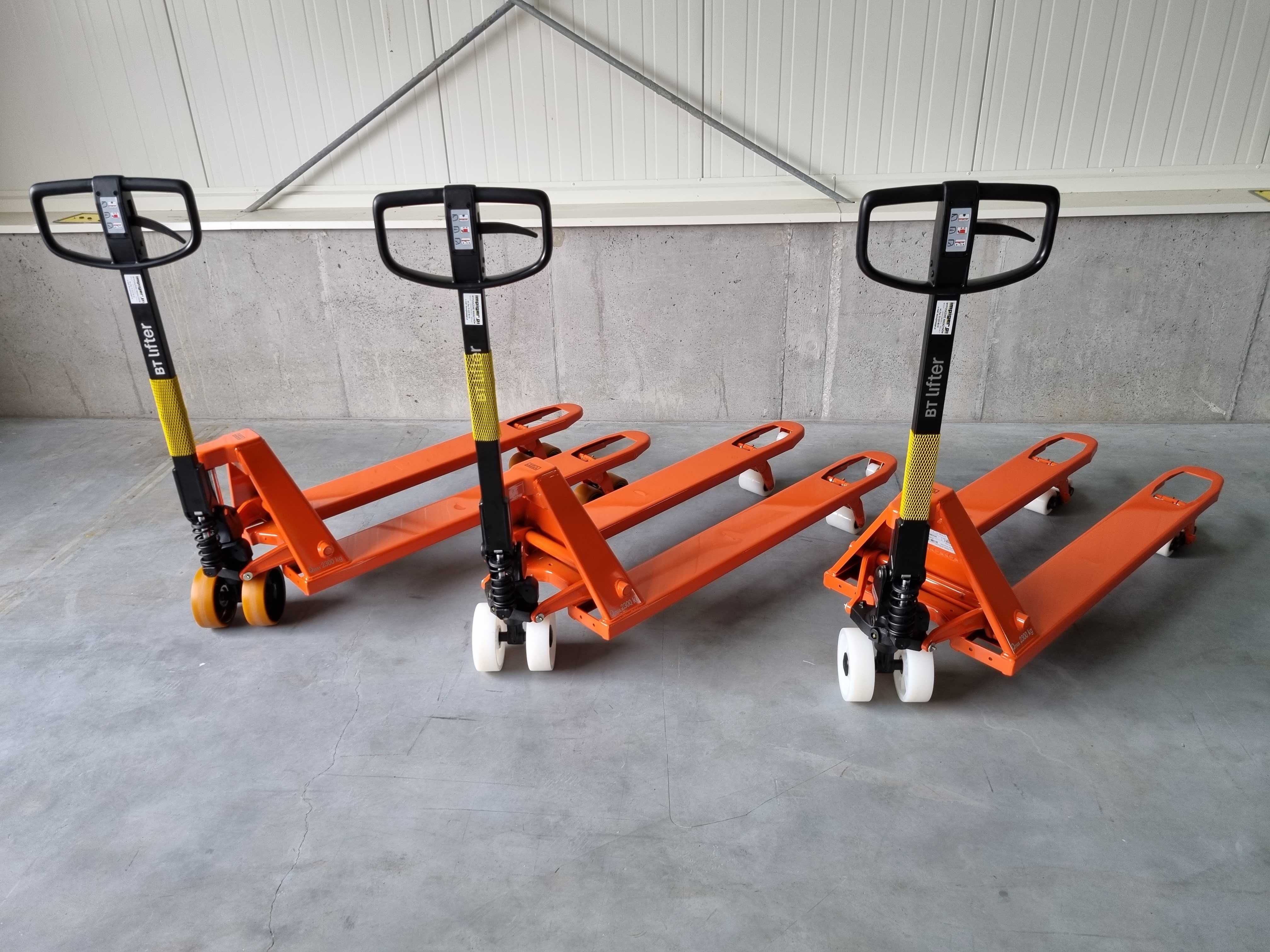 Wózek paletowy widłowy BT Toyota LHM230 N1 singiel nylon 115cm