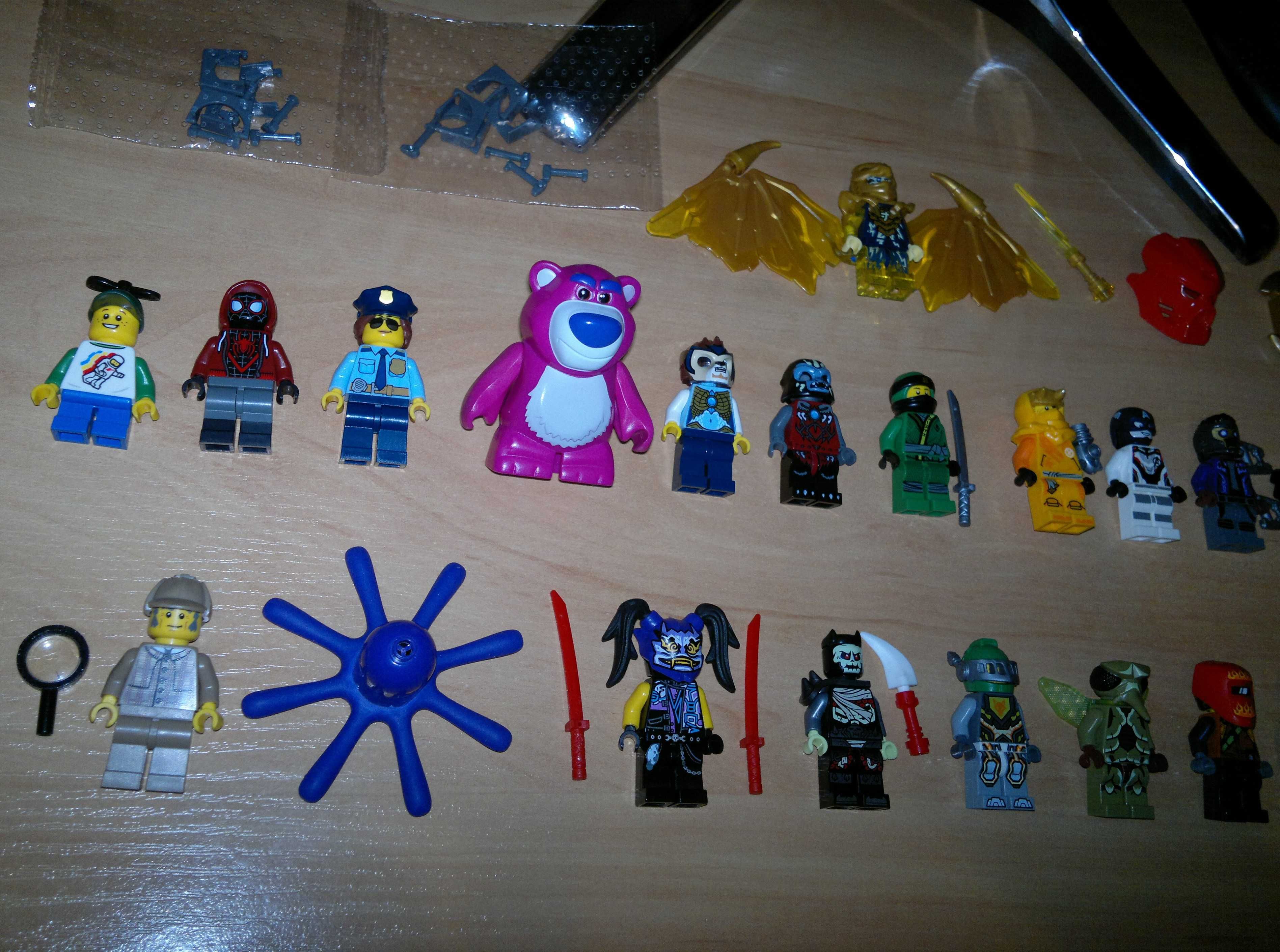 LEGO Ninjago, Marvel, Star Wars, Aliens, Nexo, City minifigures