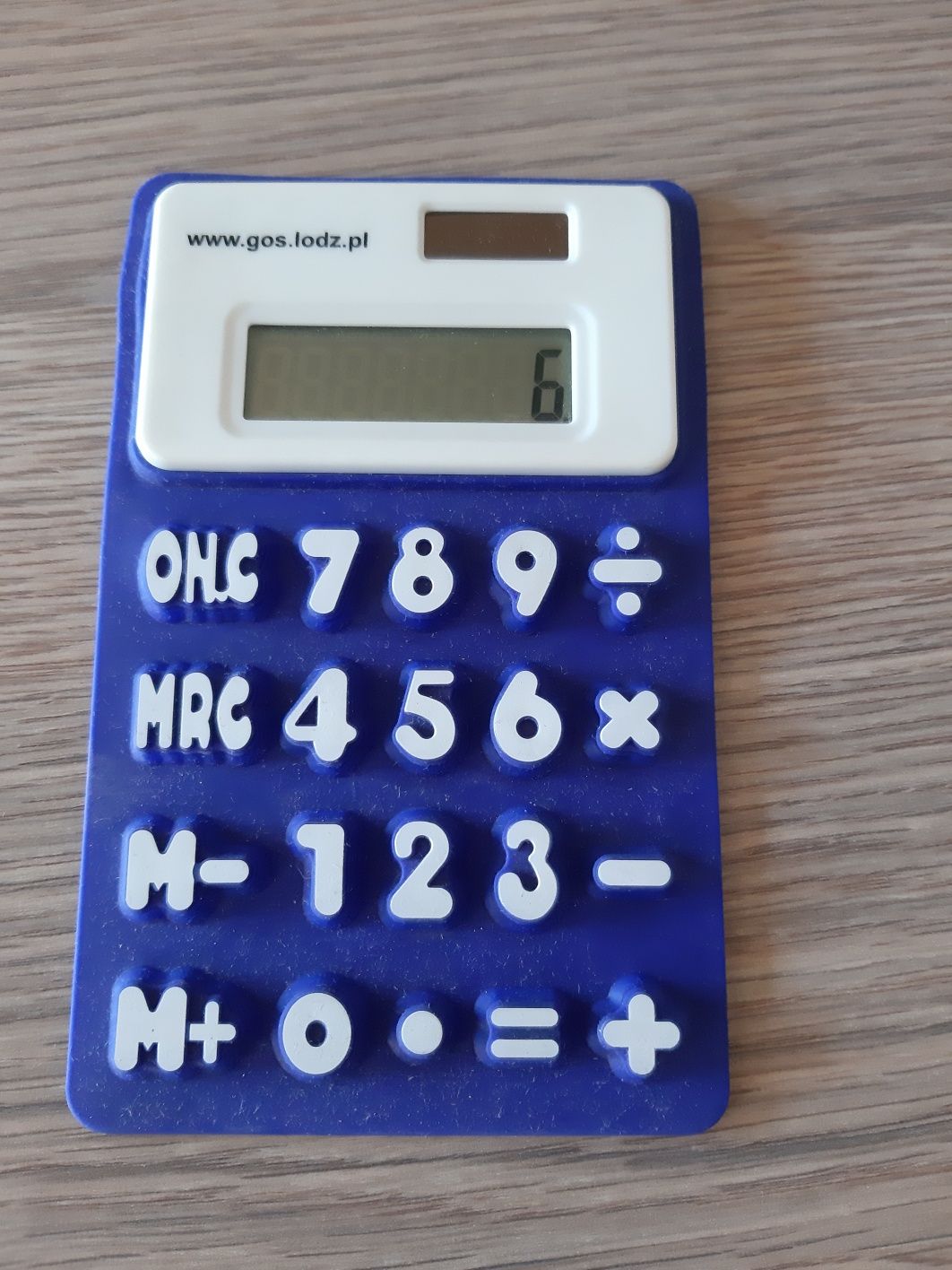 Zabawka kalkulator z gumy inspirion kolekcja edukacja do nauki empik